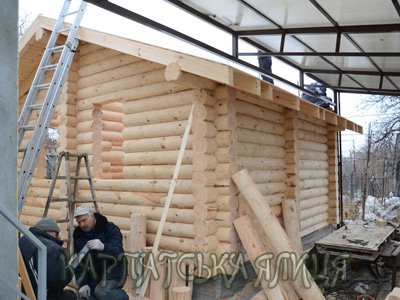 будинки зі зрубу, замовити в Україні