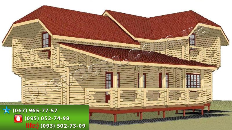 дерев'яні будинки на замовлення недорого